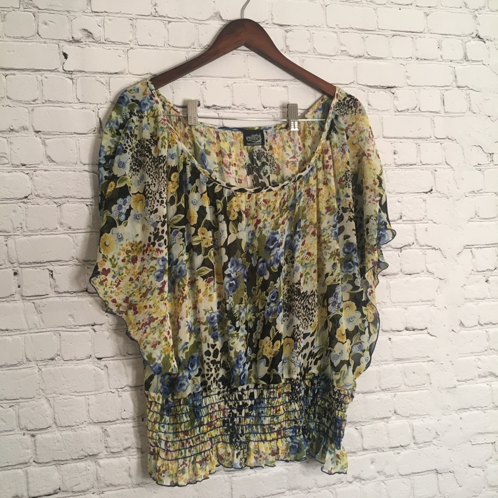 Floral Boho Top